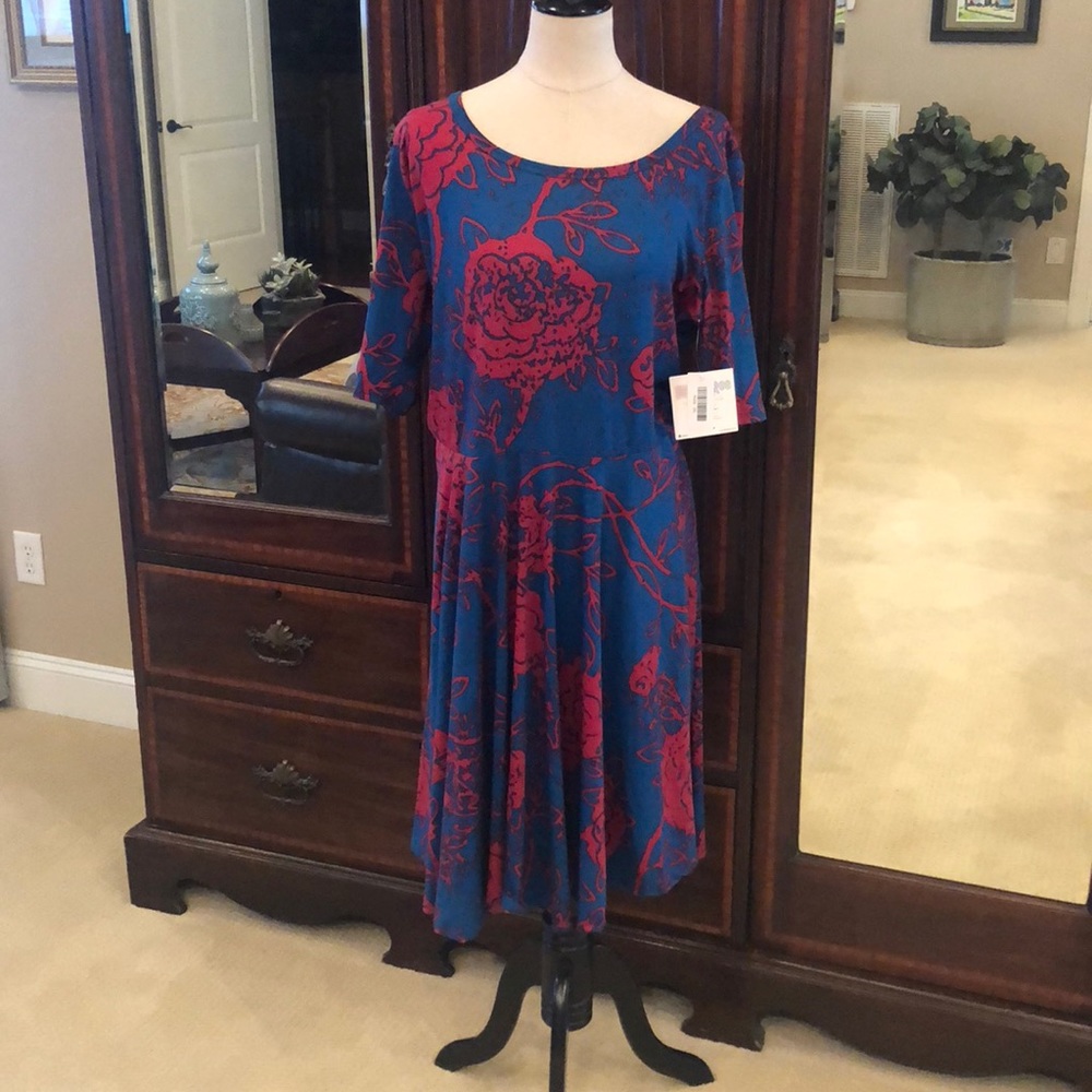LuLaRoe “Nicole” Dress - 2XL - New With Tags